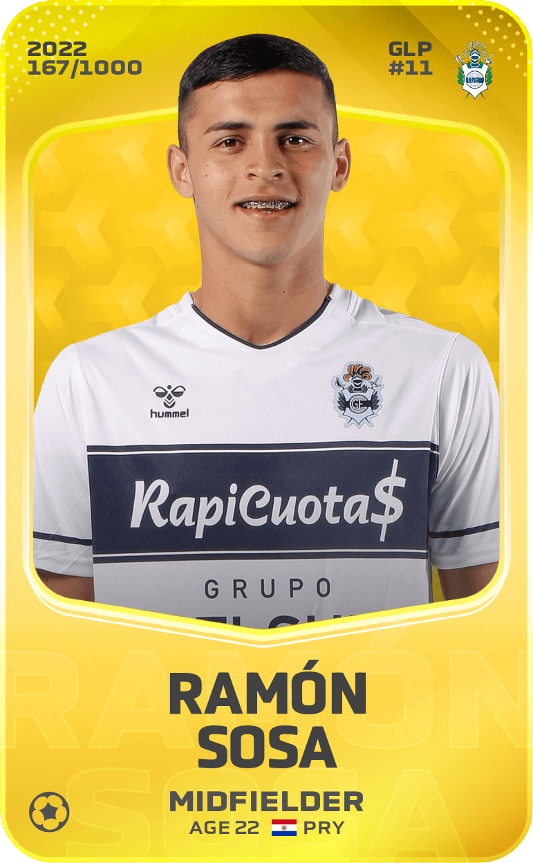 Ramón Sosa 2022-23 • Limited 167/1000