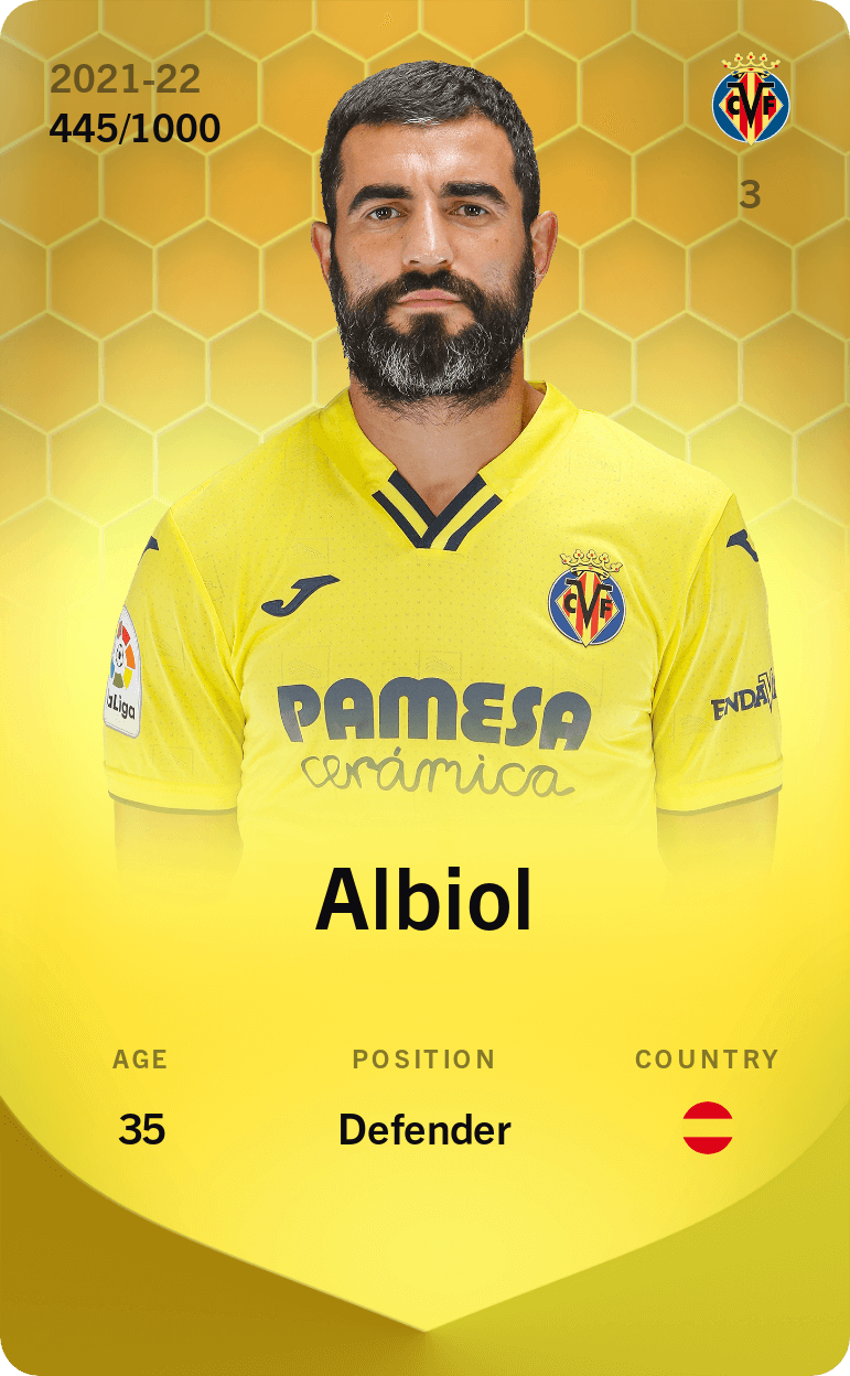 Albiol 2021-22 • Limited 445/1000