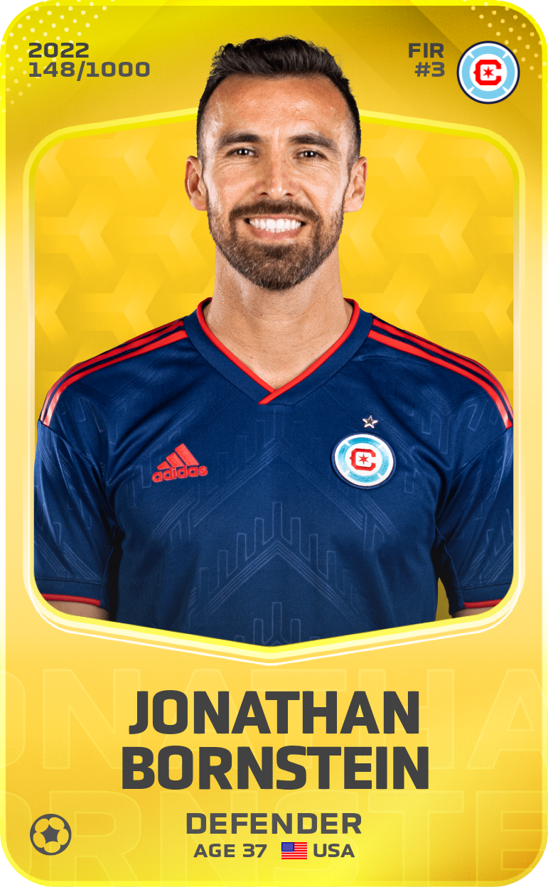 Sorare - Sorare Official - Jonathan Bornstein 2022-23 • Limited 148/1000 - NFT # 91037051260836929163612668510180757276648700552751826385927463246010175994370