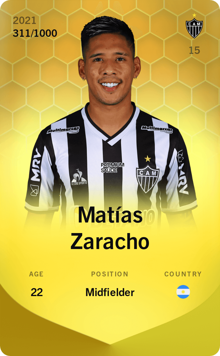 Matías Zaracho 2021-22 • Limited 311/1000