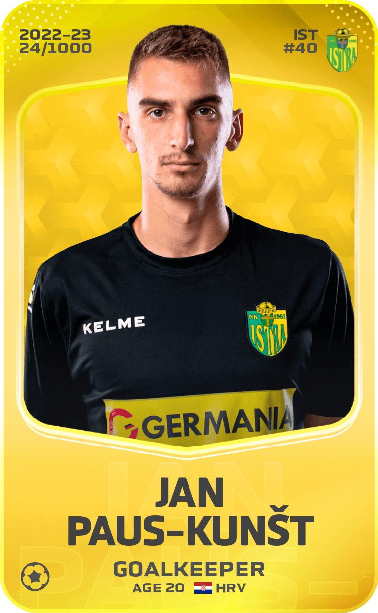 Jan Paus-Kunšt 2022-23 • Limited 24/1000
