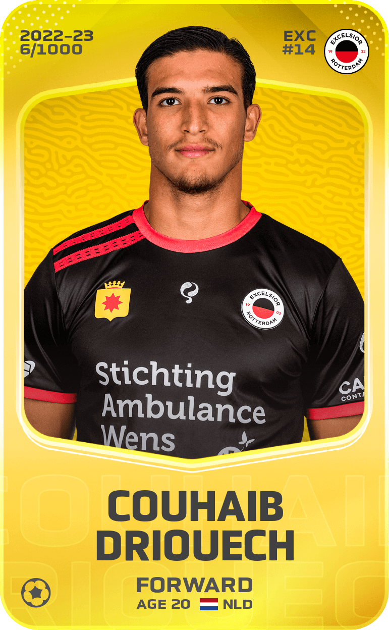 Couhaib Driouech 2022-23 • Limited 6/1000