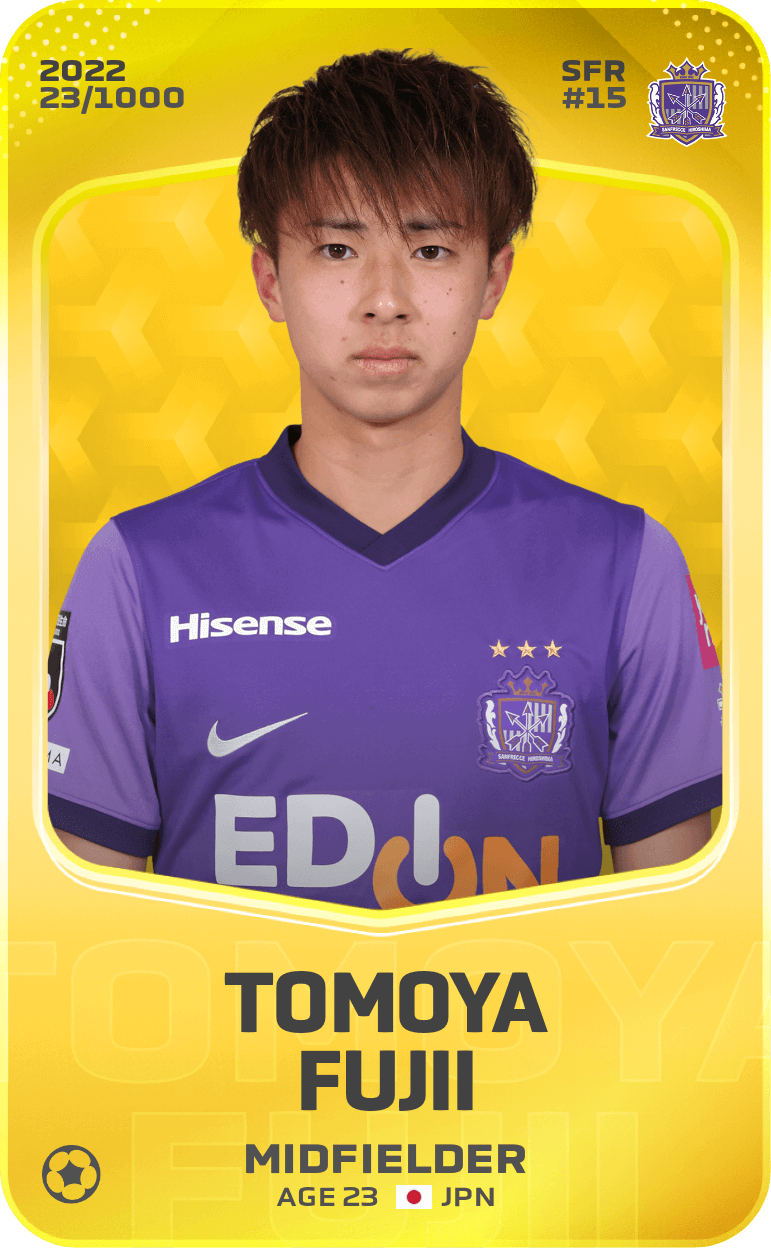 Tomoya Fujii 2022-23 • Limited 23/1000