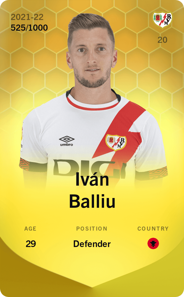 Iván Balliu 2021-22 • Limited 525/1000