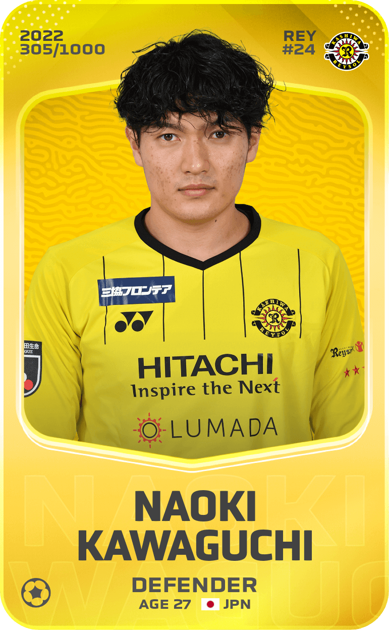 Naoki Kawaguchi 2022-23 • Limited 305/1000