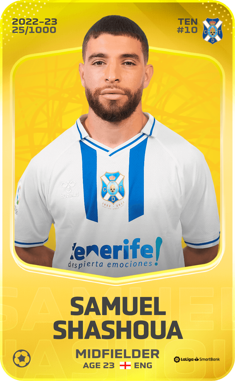 Samuel Shashoua 2022-23 • Limited 25/1000
