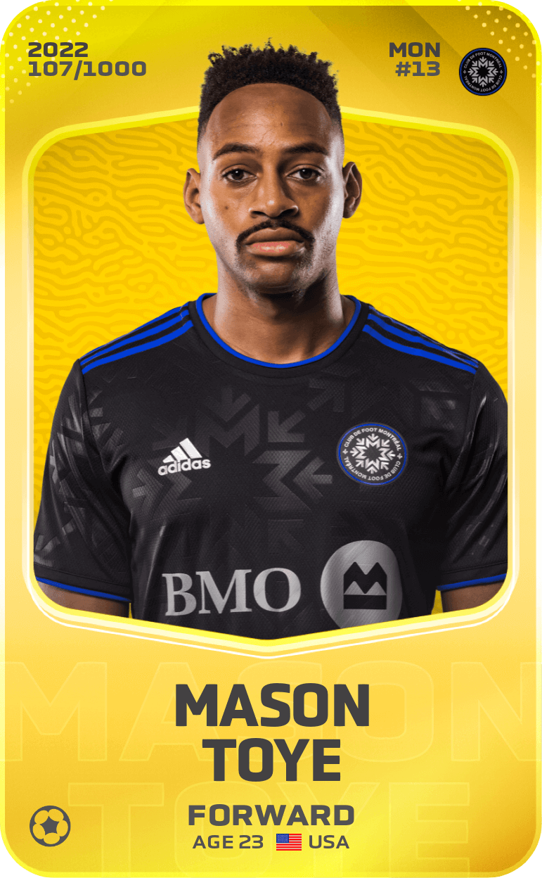 Mason Toye 2022-23 • Limited 107/1000