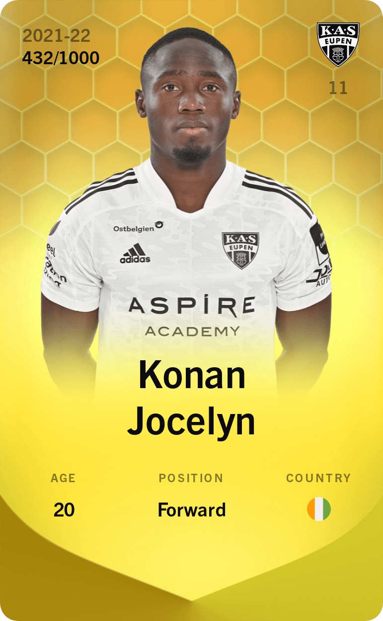 Konan Jocelyn 2021-22 • Limited 432/1000