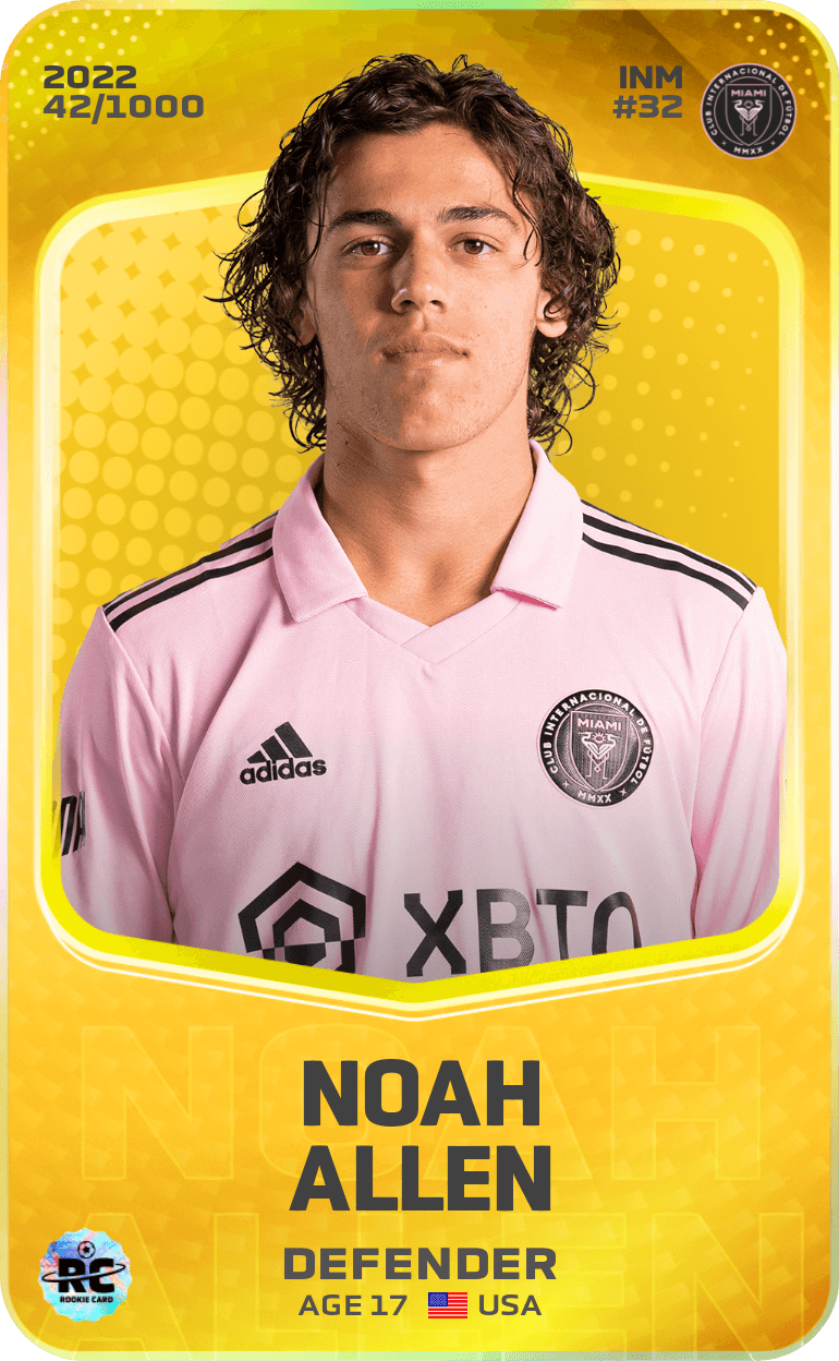 Noah Allen 2022-23 • Limited 42/1000