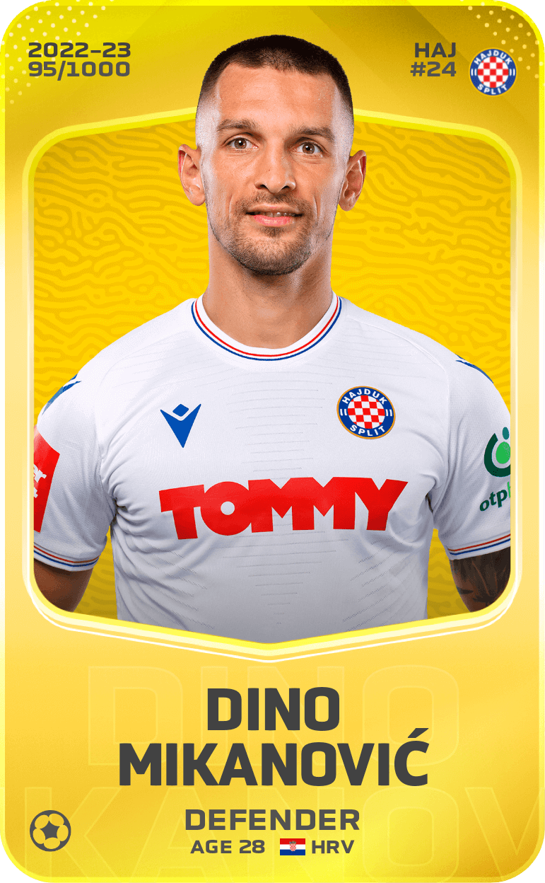 Dino Mikanović 2022-23 • Limited 95/1000