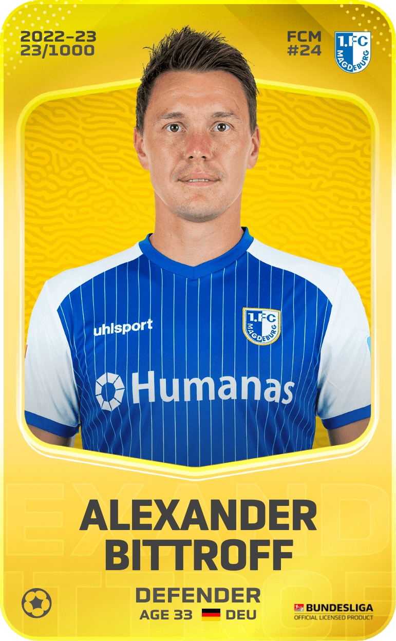Alexander Bittroff 2022-23 • Limited 23/1000