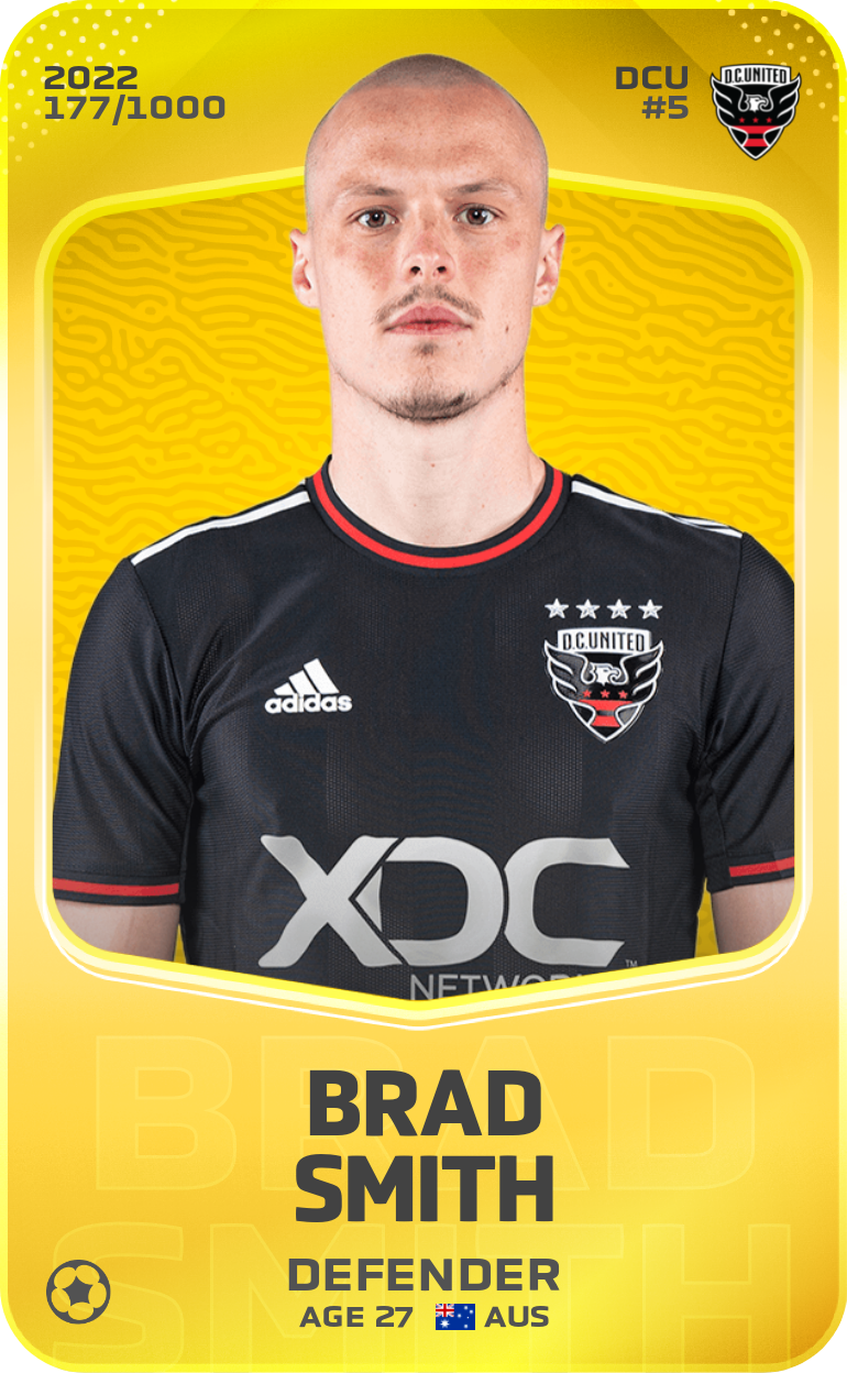 Sorare - Sorare Official - Brad Smith 2022-23 • Limited 177/1000 - NFT # 49862585509423271113337008634148400075413939177617354403242607512014373210808