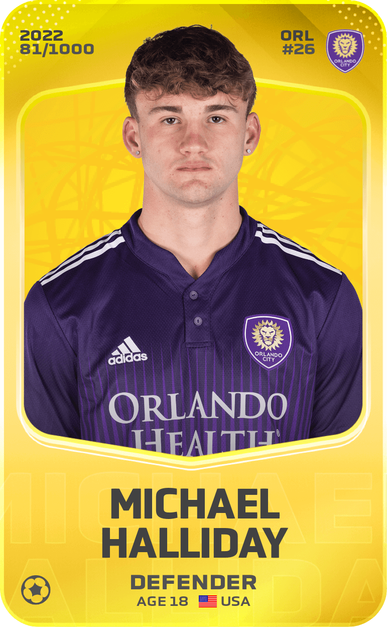 Michael Halliday 2022-23 • Limited 81/1000