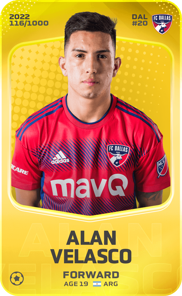 Alan Velasco 2022-23 • Limited 116/1000