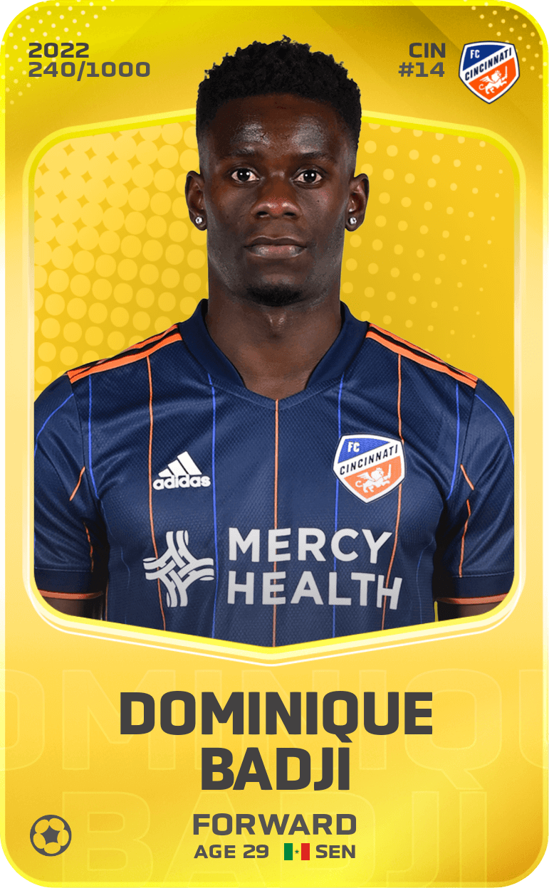 Dominique Badji 2022-23 • Limited 240/1000