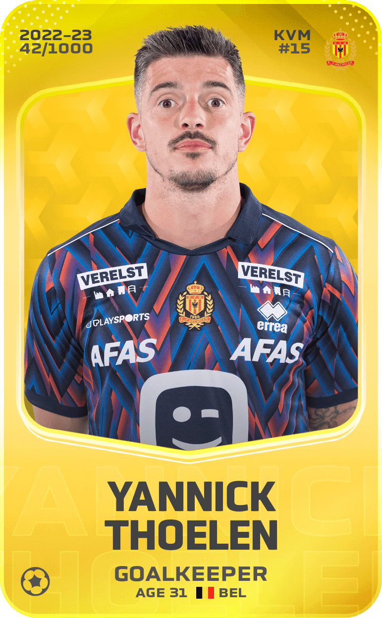 Yannick Thoelen 2022-23 • Limited 42/1000
