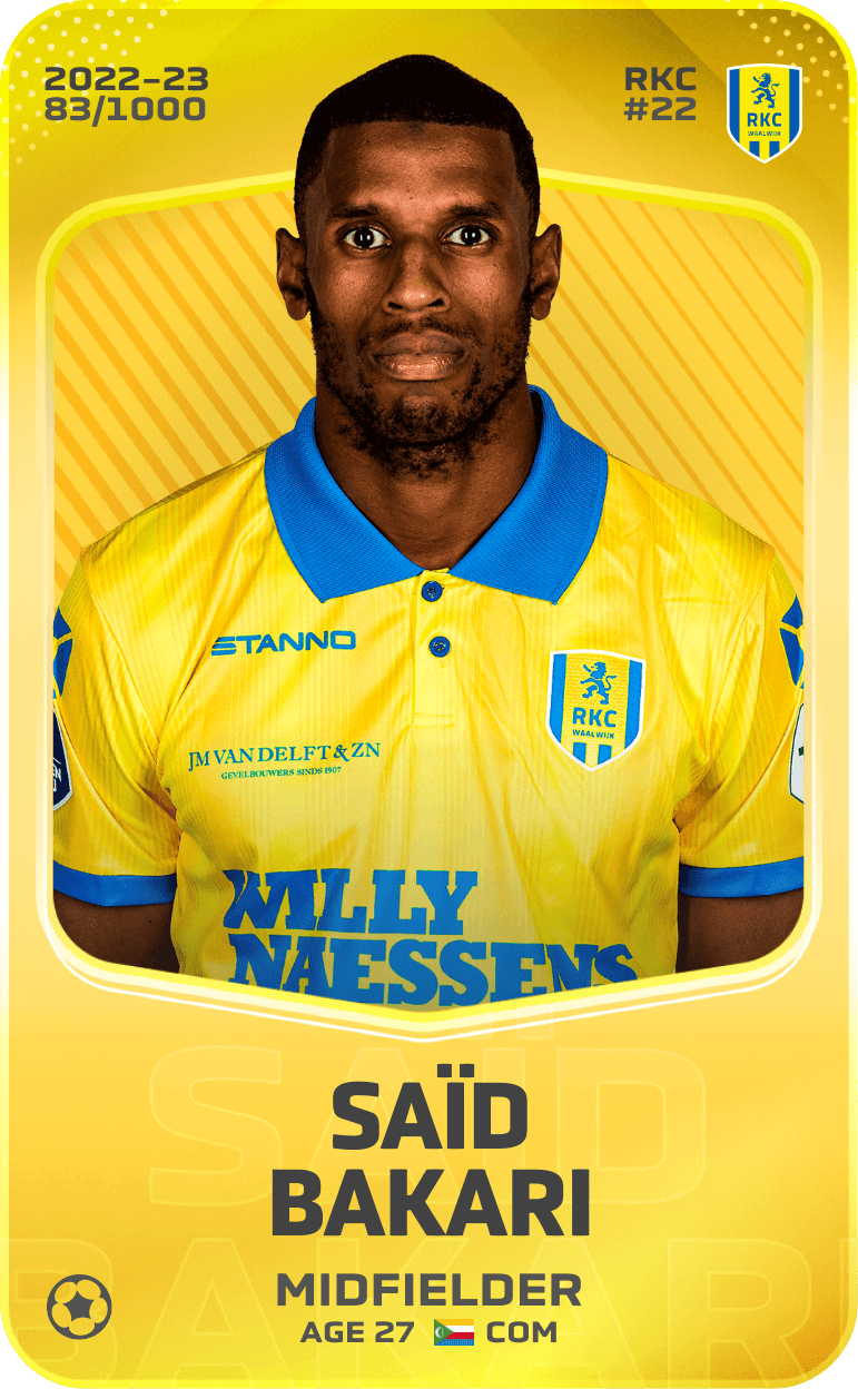 Saïd Bakari 2022-23 • Limited 83/1000