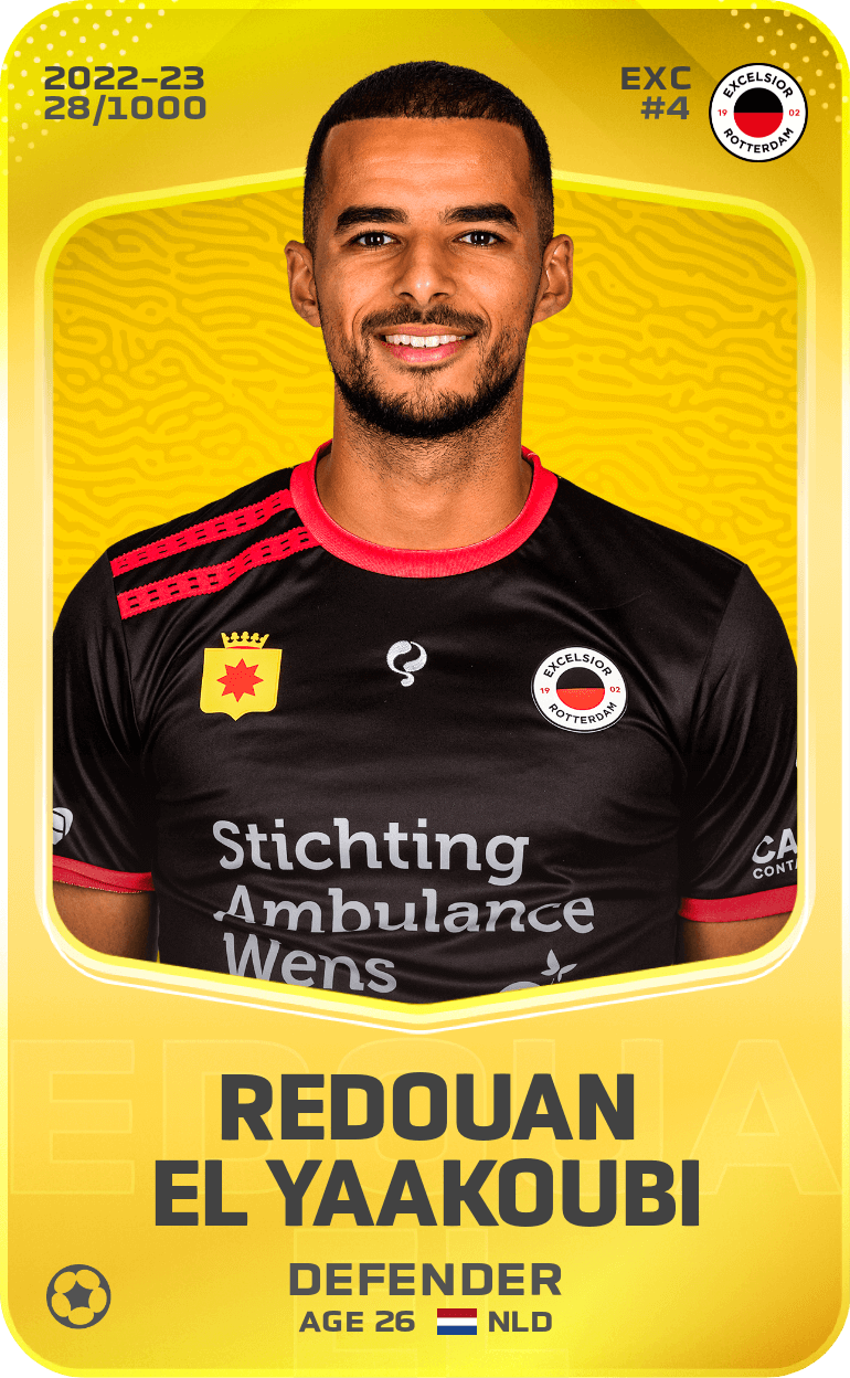 Redouan El Yaakoubi 2022-23 • Limited 28/1000