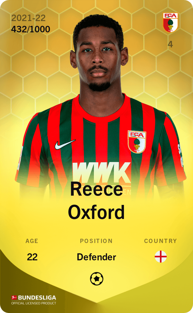 Reece Oxford 2021-22 • Limited 432/1000