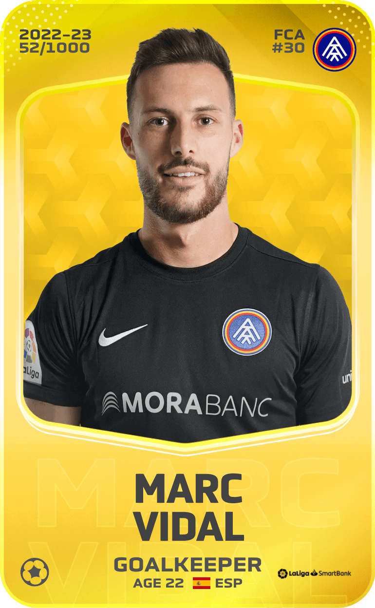 Marc Vidal 2022-23 • Limited 52/1000