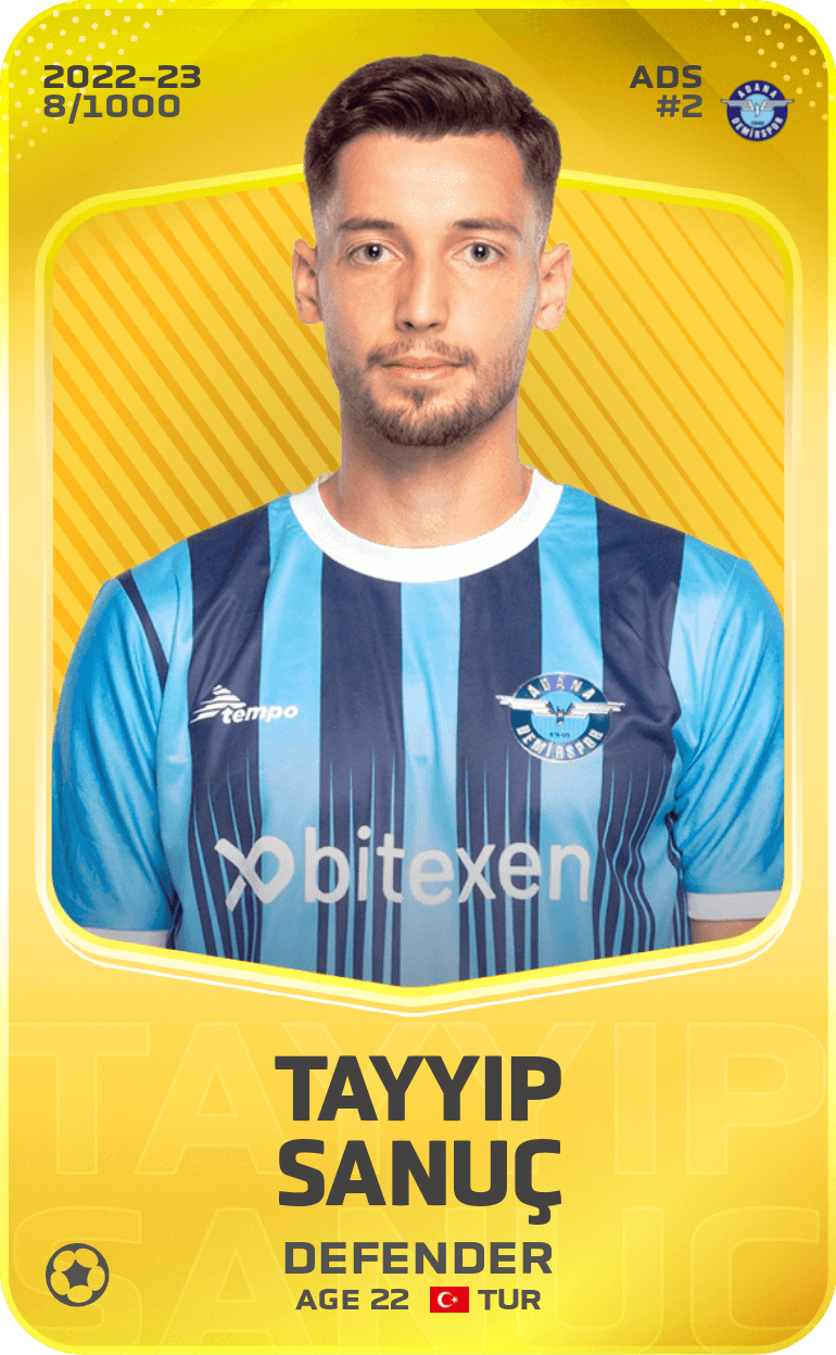 Tayyip Sanuç 2022-23 • Limited 8/1000