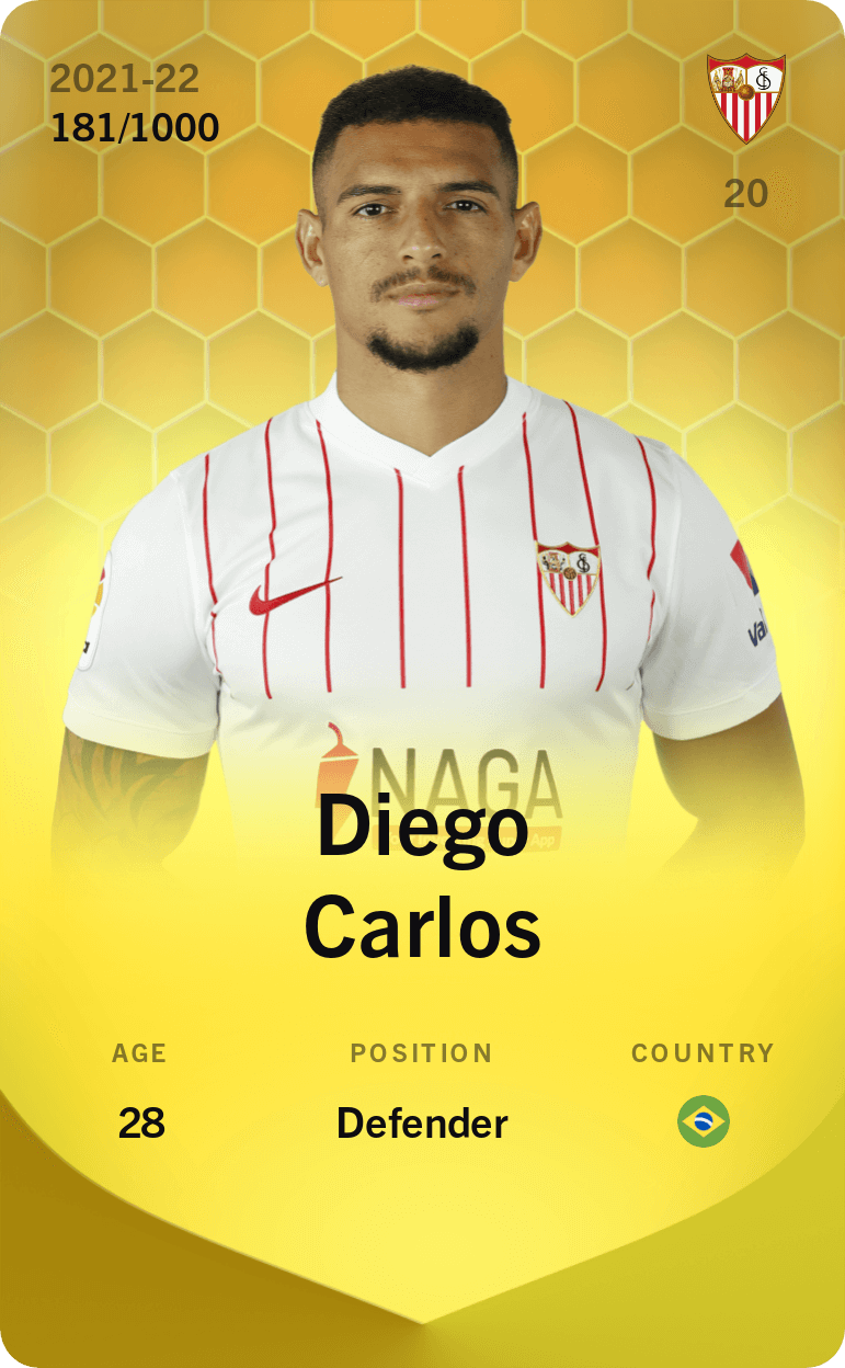 Diego Carlos 2021-22 • Limited 181/1000