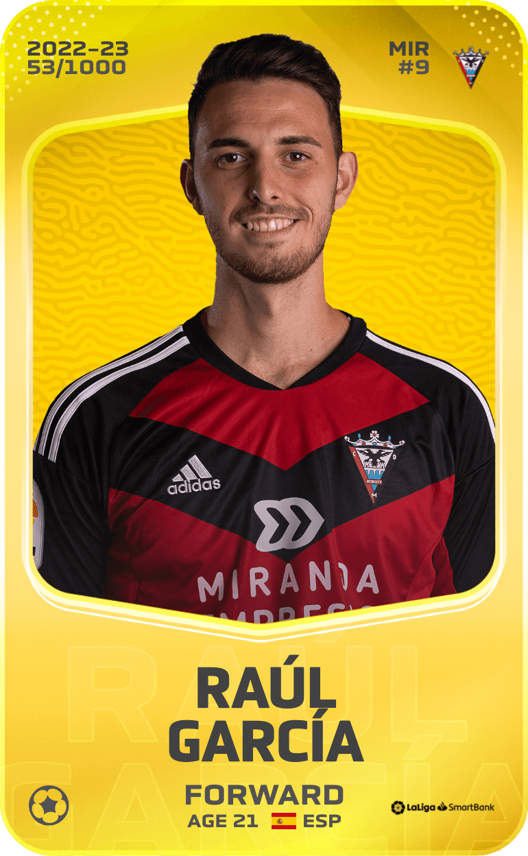 Raúl García 2022-23 • Limited 53/1000