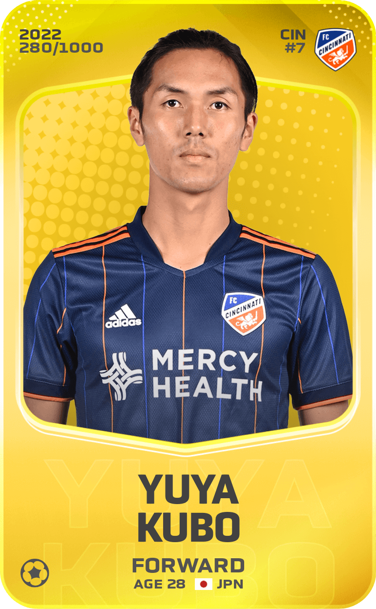 Yuya Kubo 2022-23 • Limited 280/1000