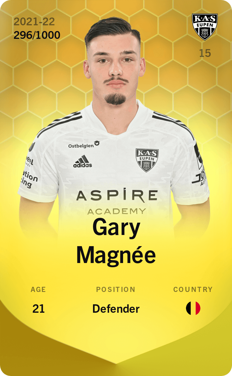 Gary Magnée 2021-22 • Limited 296/1000