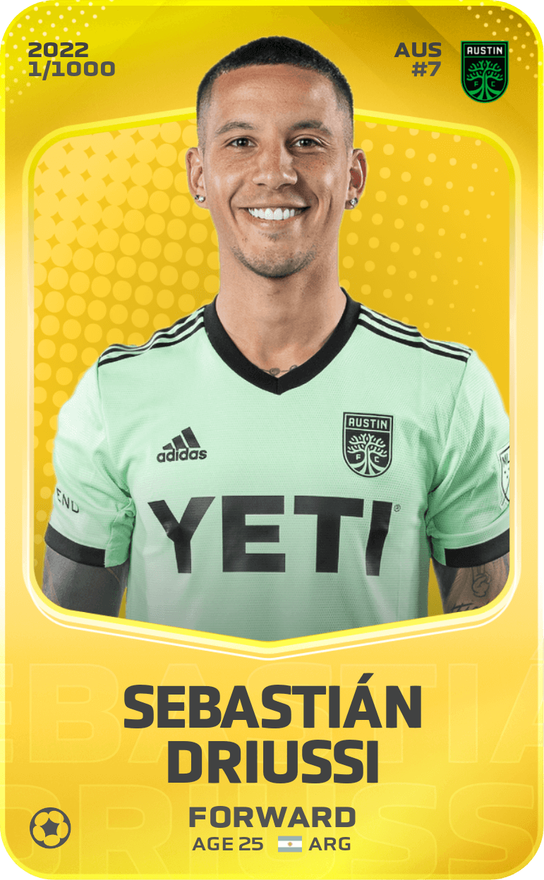 Sebastián Driussi 2022-23 • Limited 1/1000