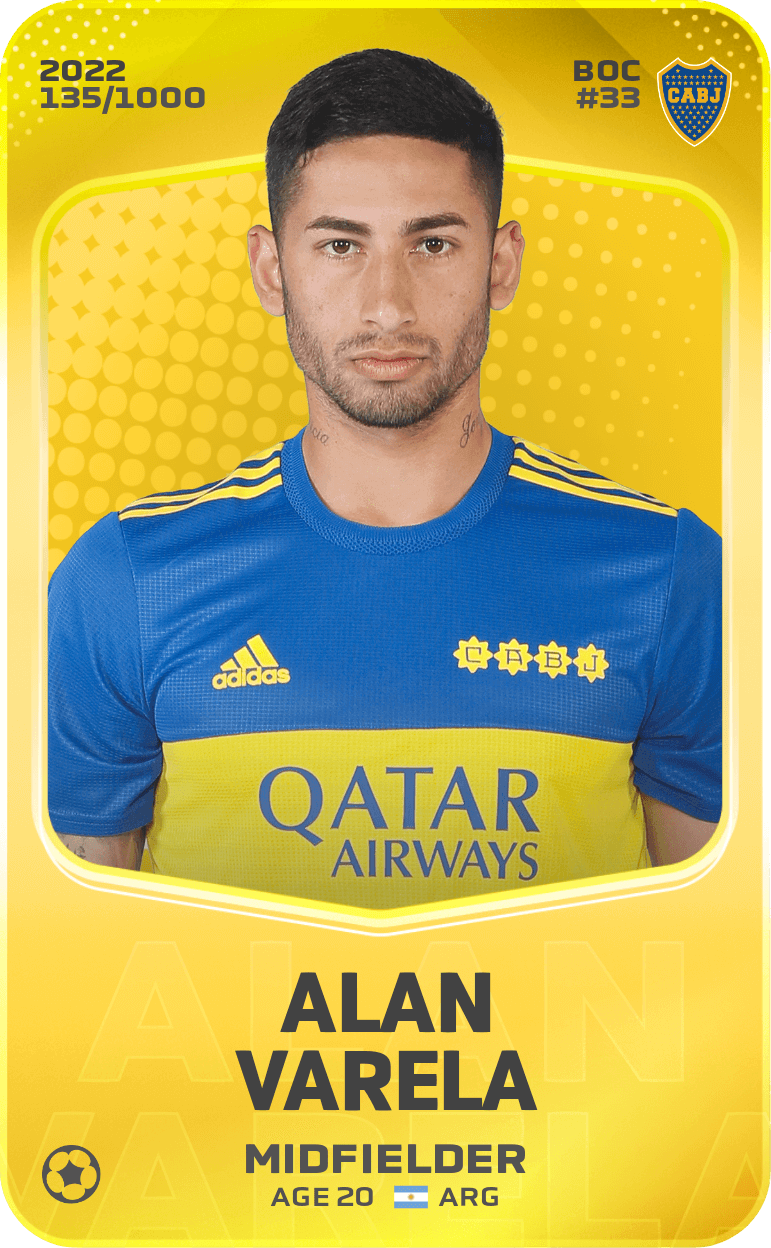 Alan Varela 2022-23 • Limited 135/1000