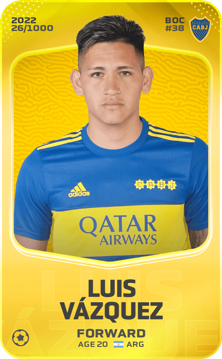 Luis Vázquez 2022-23 • Limited 26/1000