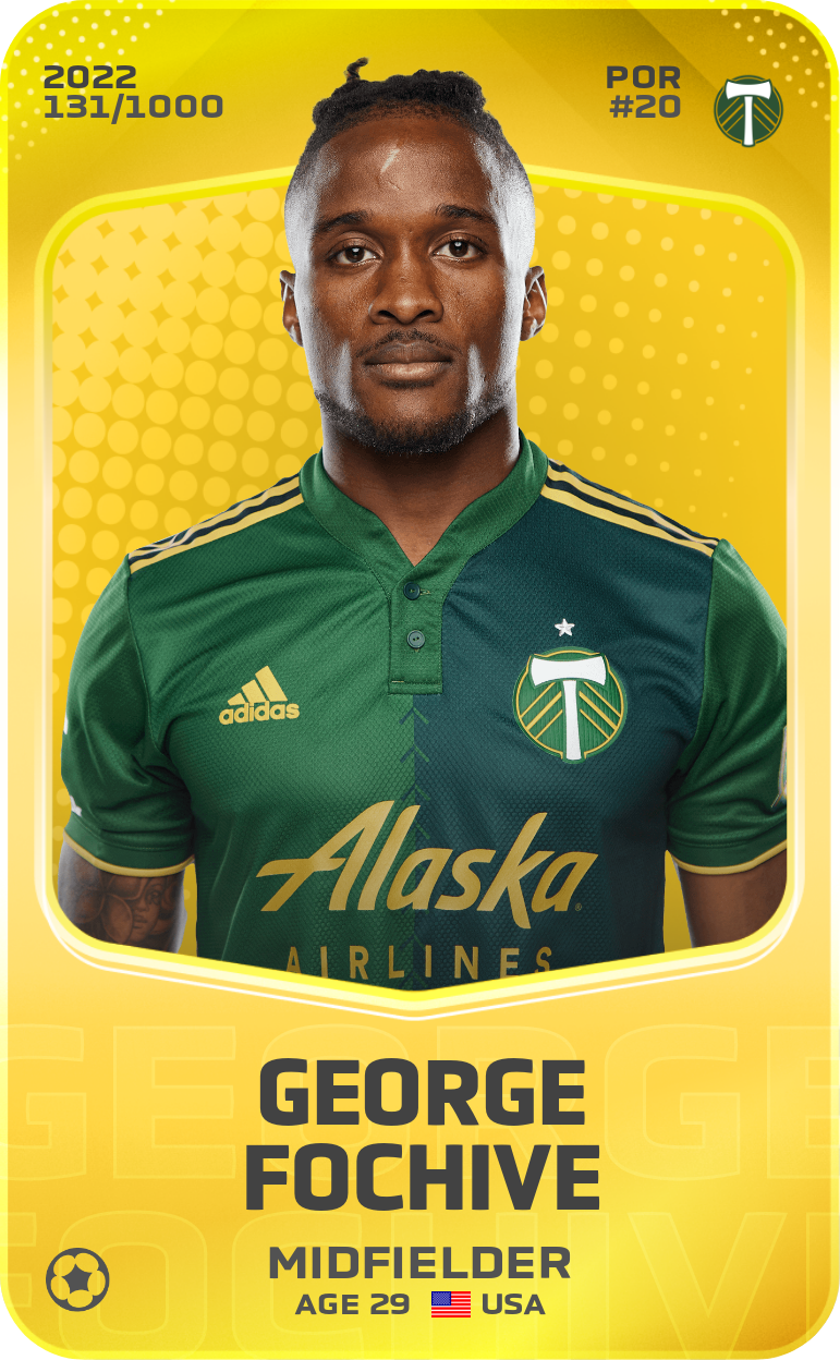 Sorare - Sorare Official - George Fochive 2022-23 • Limited 131/1000 - NFT # 67208500247547993090008395568894234980795442119188111514724767473382197284434