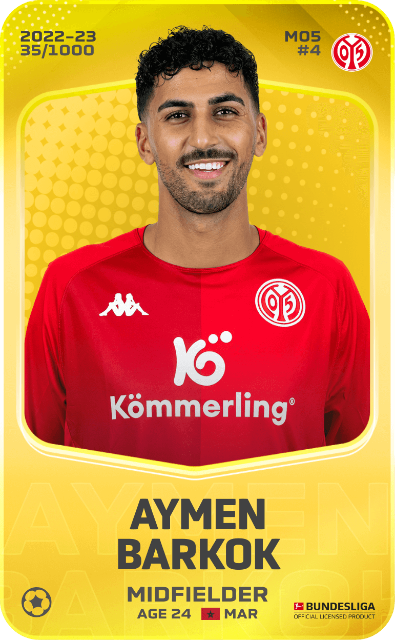 Aymen Barkok 2022-23 • Limited 35/1000