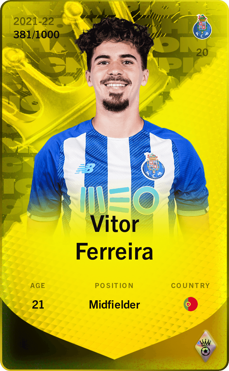 Vitor Ferreira 2021-22 • Limited 381/1000