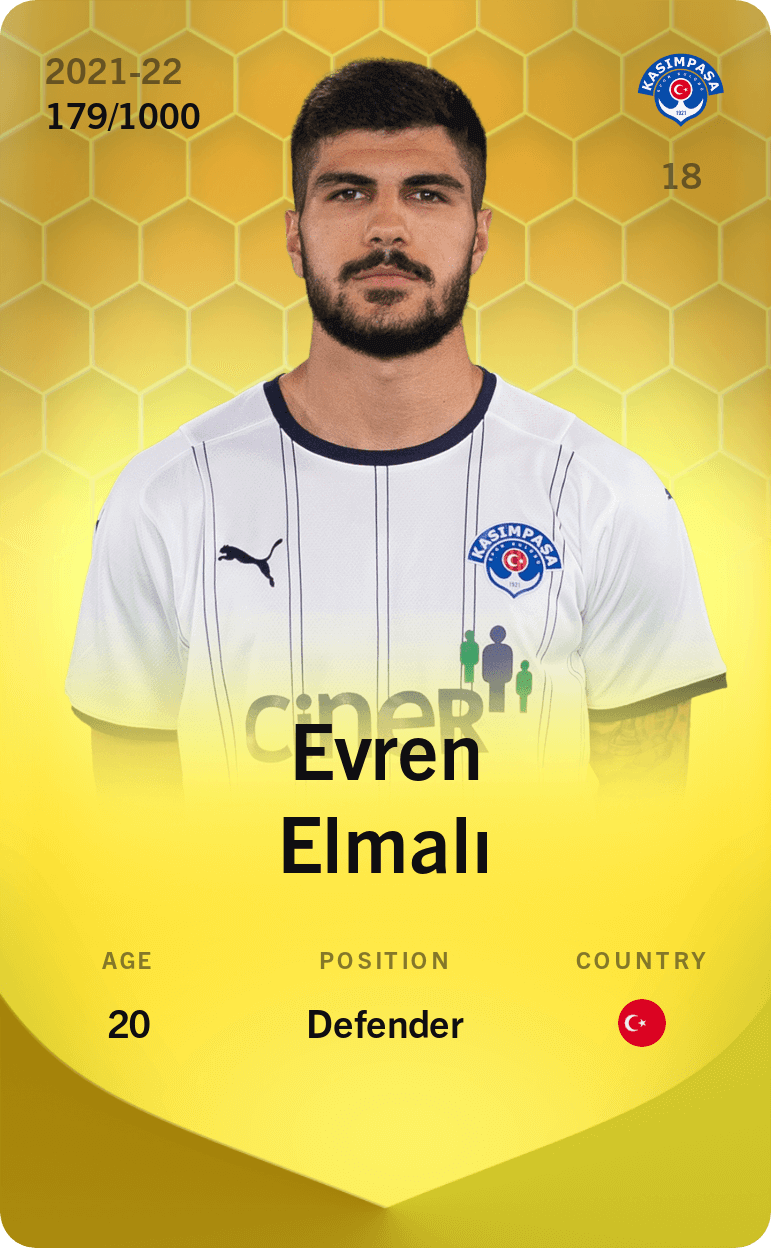 Evren Elmalı 2021-22 • Limited 179/1000