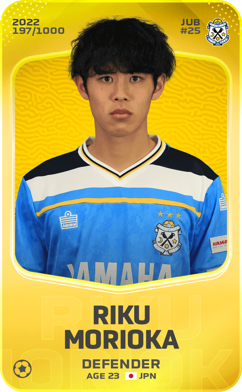 Riku Morioka 2022-23 • Limited 197/1000