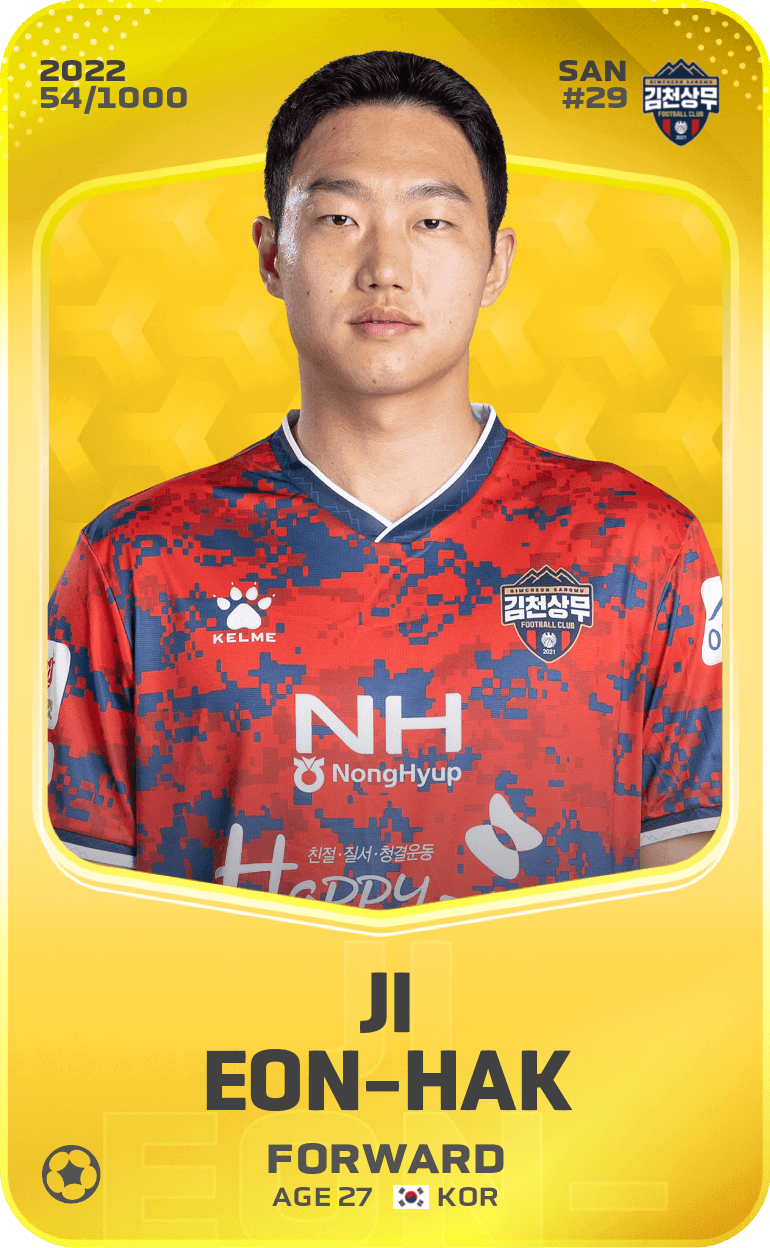 Ji Eon-Hak 2022-23 • Limited 54/1000