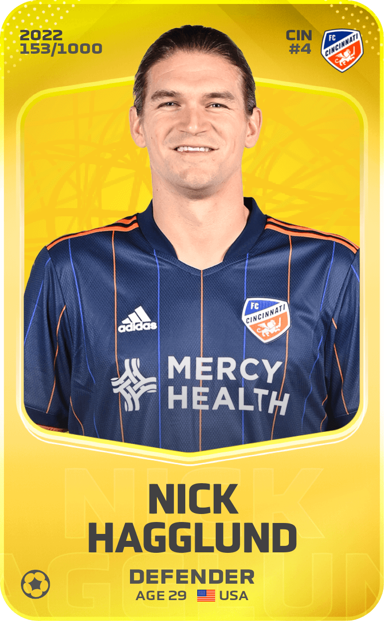 Nick Hagglund 2022-23 • Limited 153/1000