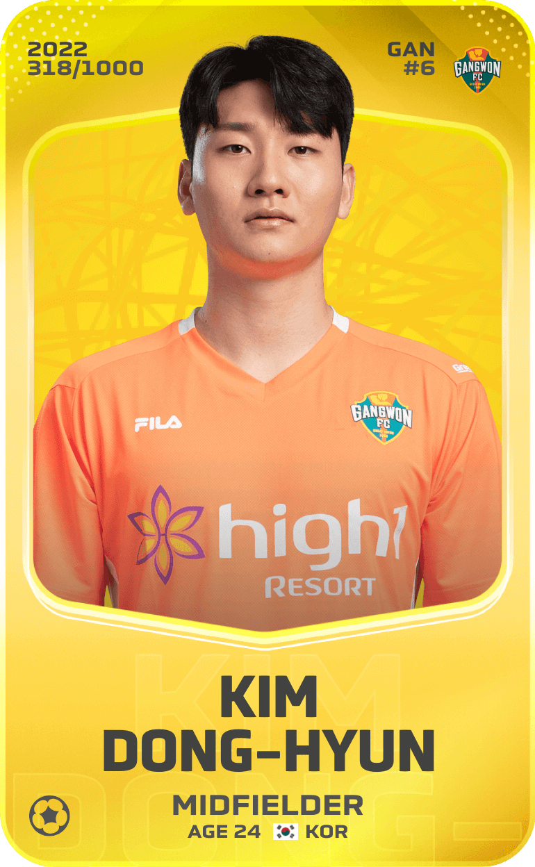 Kim Dong-Hyun 2022-23 • Limited 318/1000