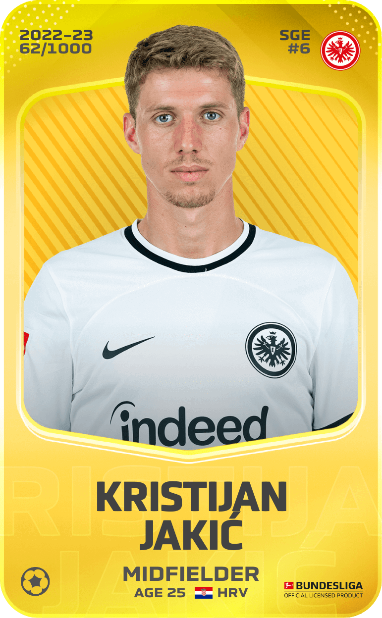 Kristijan Jakić 2022-23 • Limited 62/1000