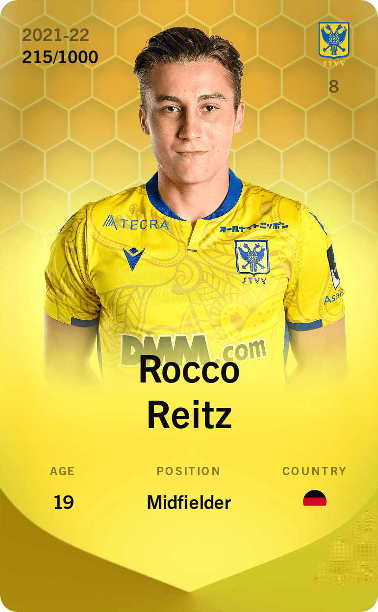 Rocco Reitz 2021-22 • Limited 215/1000
