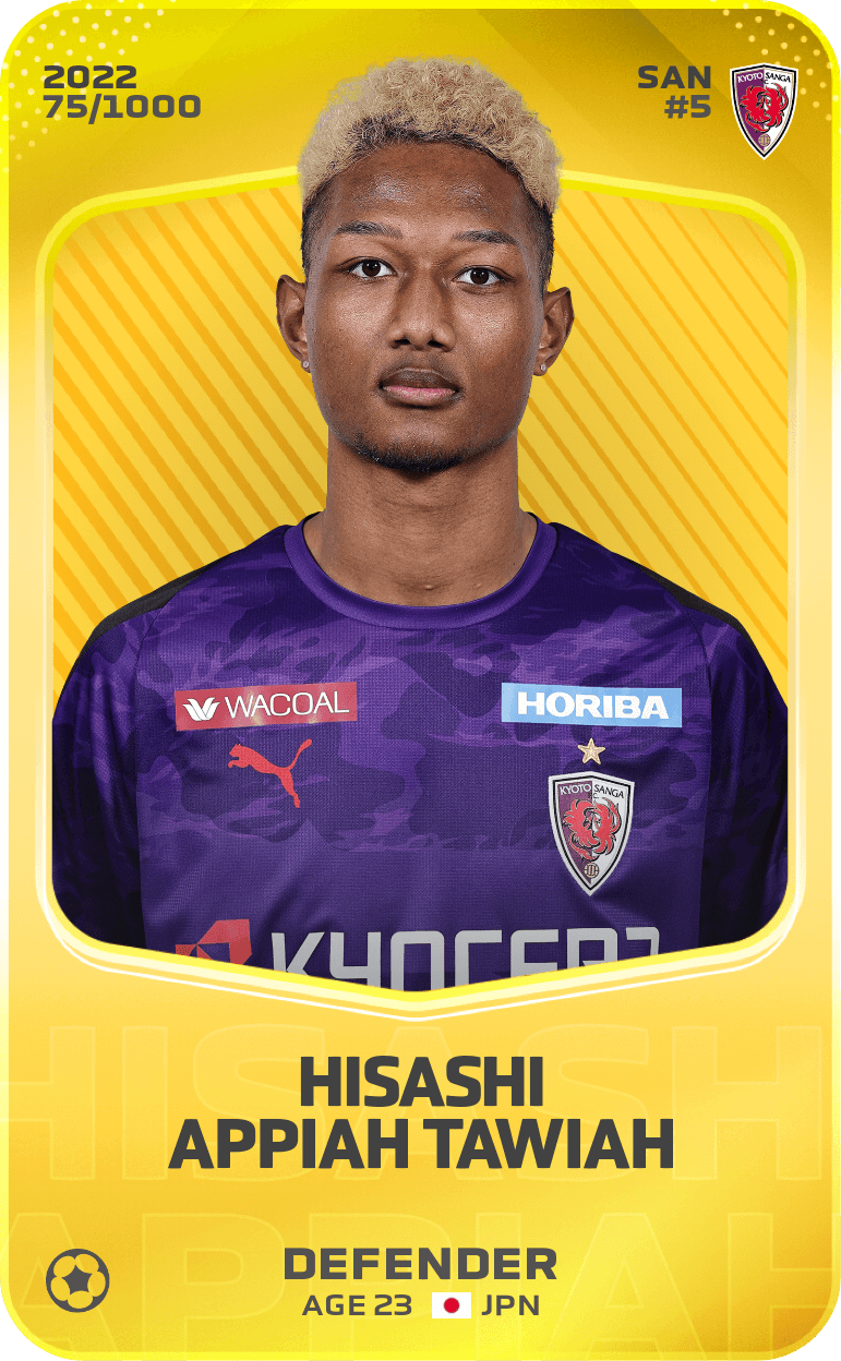 Hisashi Appiah Tawiah 2022-23 • Limited 75/1000