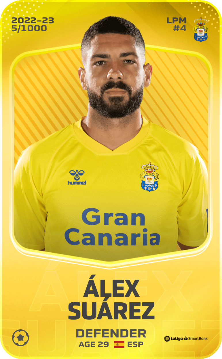 Álex Suárez 2022-23 • Limited 5/1000