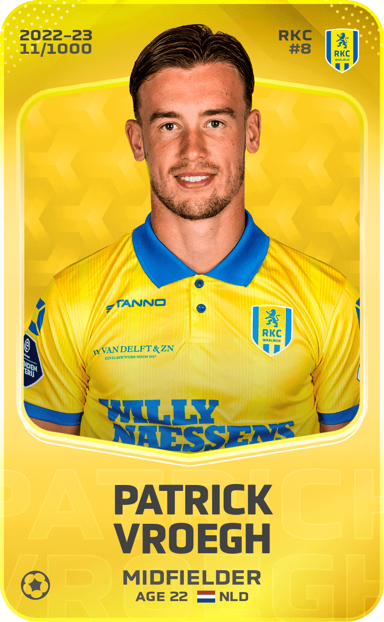 Patrick Vroegh 2022-23 • Limited 11/1000