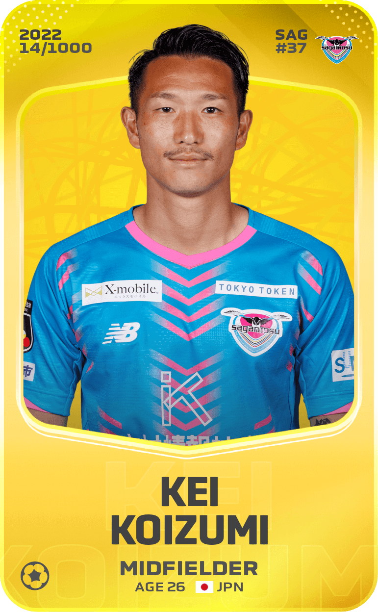 Kei Koizumi 2022-23 • Limited 14/1000