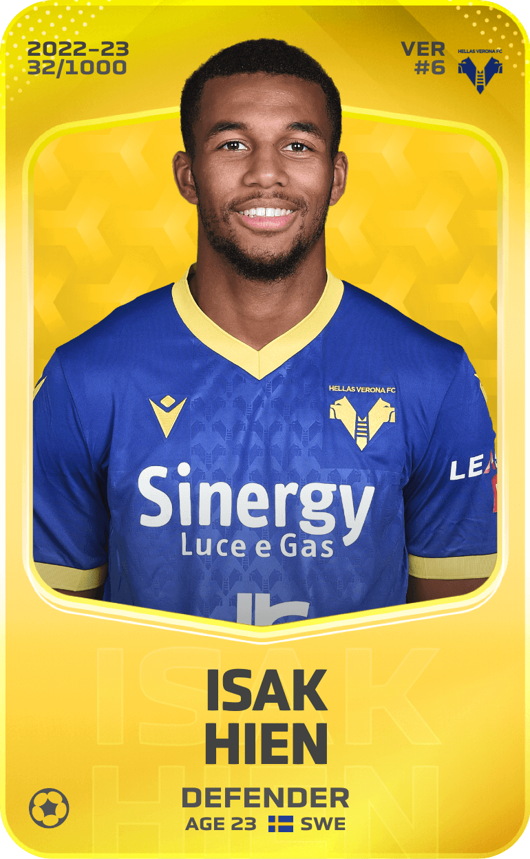 Isak Hien 2022-23 • Limited 32/1000