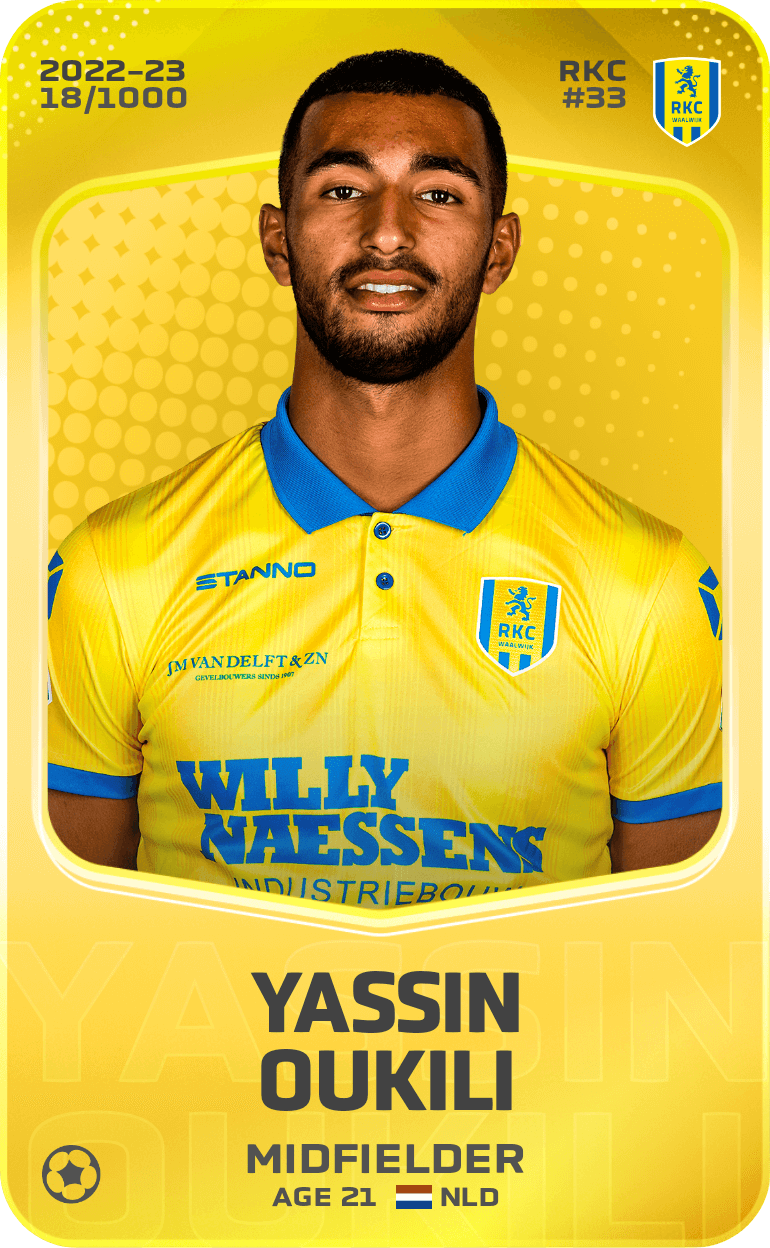 Yassin Oukili 2022-23 • Limited 18/1000
