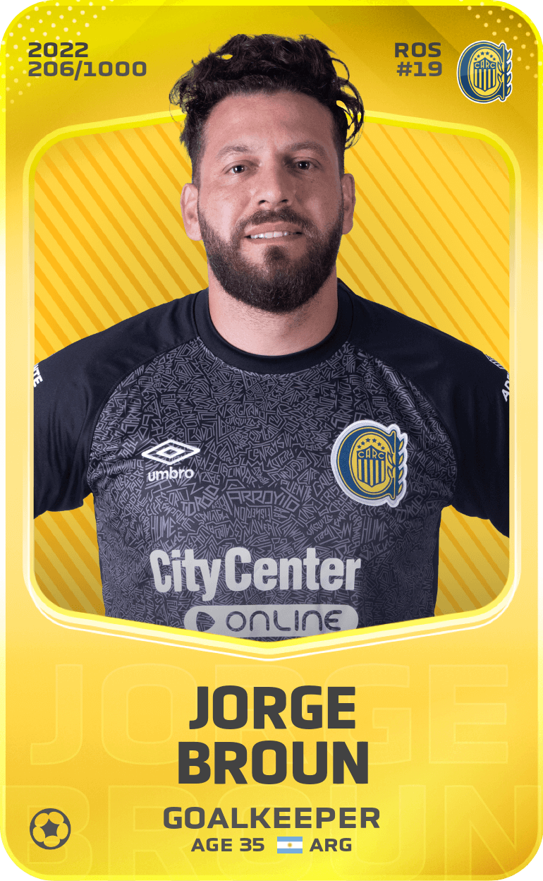 Jorge Broun 2022-23 • Limited 206/1000