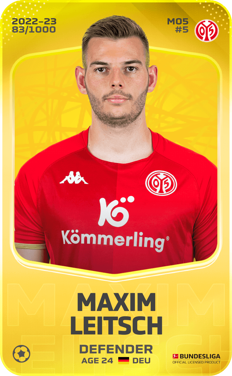 Maxim Leitsch 2022-23 • Limited 83/1000